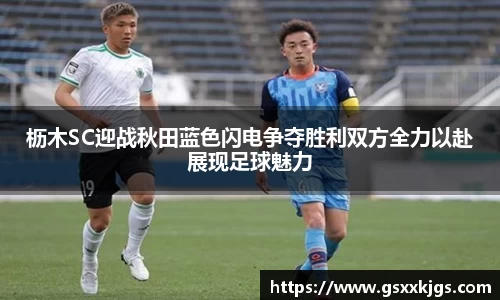 枥木SC迎战秋田蓝色闪电争夺胜利双方全力以赴展现足球魅力